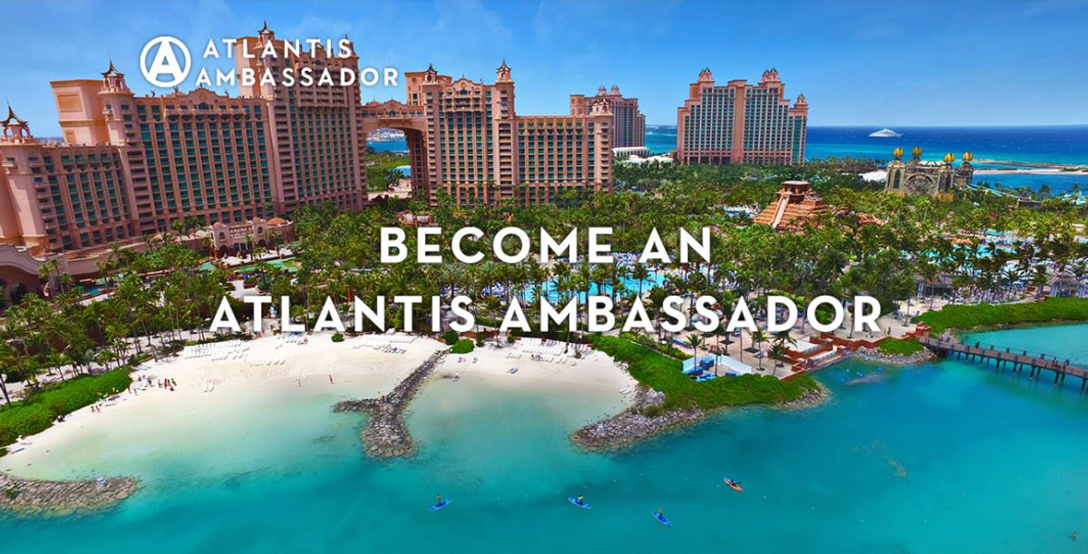 Werden Sie Atlantis-Botschafter und profitieren Sie von den Belohnungen