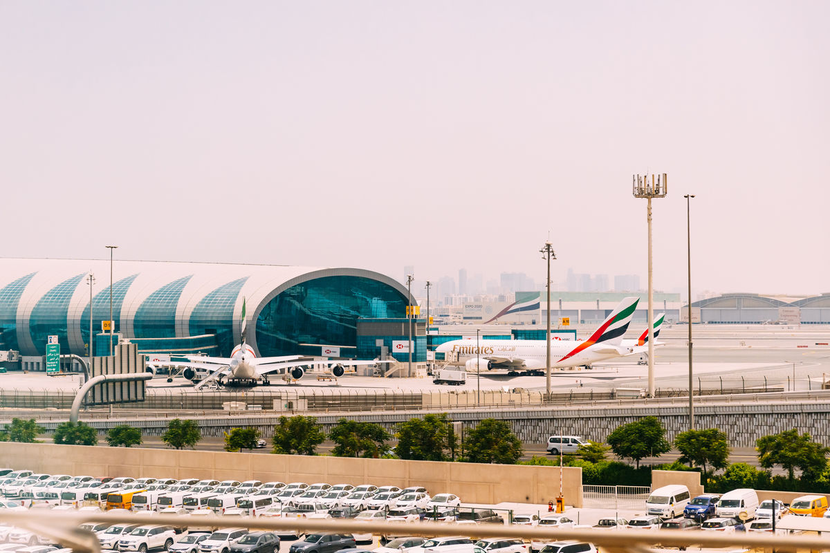Der Flughafen Dubai beherbergte im vergangenen Jahr fast 87 Millionen Reisende