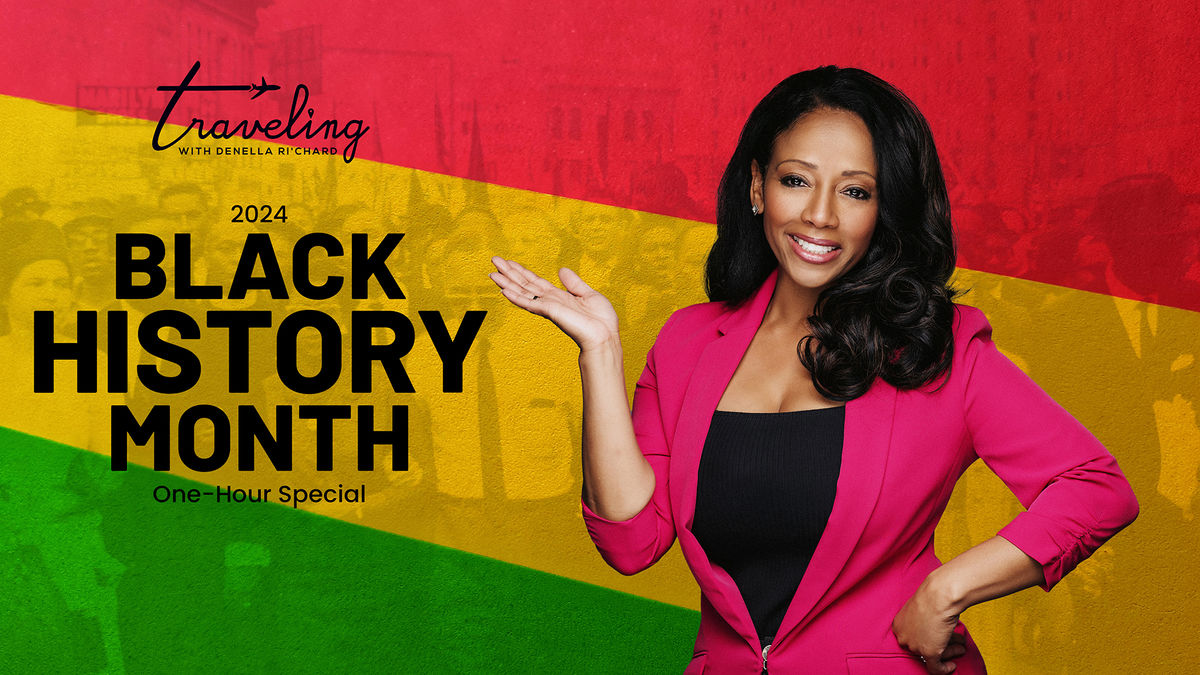 Wo Sie das TV-Special „Traveling With Denella Ri'chard“ zum Black History Month sehen können